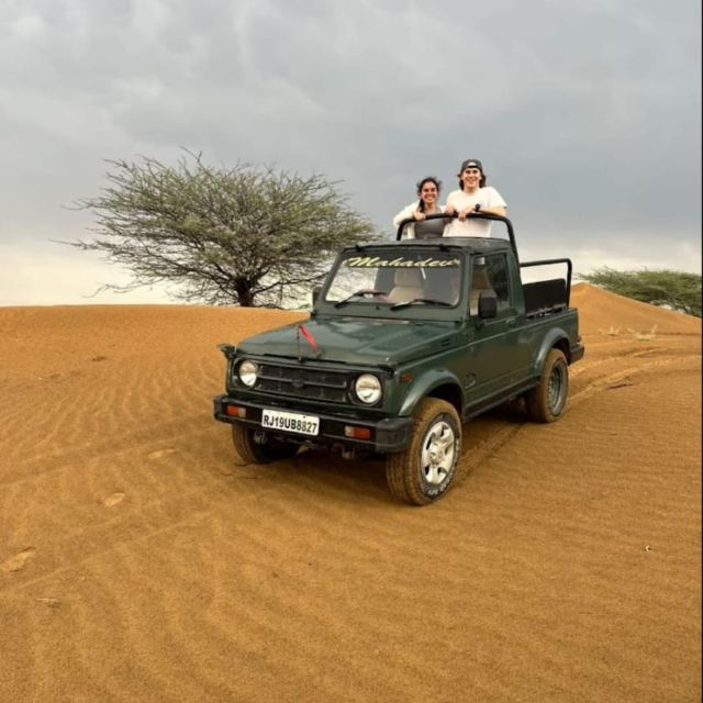 Jodhpur: Desert Camel and Jeep Safari with Traditional Food - Marwari vegetarian food on an open wood fire