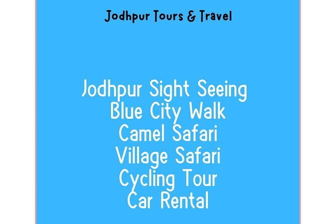 Jodhpur Walk With Kuku - Key highlights worth your time