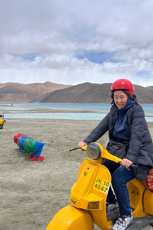 "Leh to Pangong Lake Sameday tour: A Day of Tranquil Wonders - The return to Leh: why retracing the pass feels different