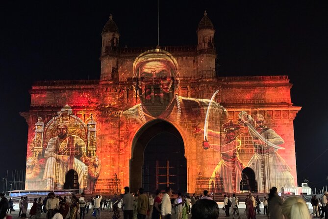 Mumbai By Night: Lights & Luminance - Asiatic Society and Dhobi Ghat: monuments plus real Mumbai