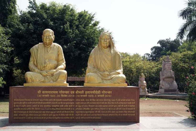Mumbai Kanheri Caves & Vipassana Pagoda Tour - The 10-minute meditation session, plus video and photo gallery