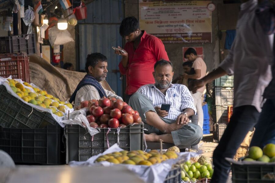 Mumbai: Local Markets & Temples Tour - Passing a local restaurant: you get the neighborhood, not a full meal