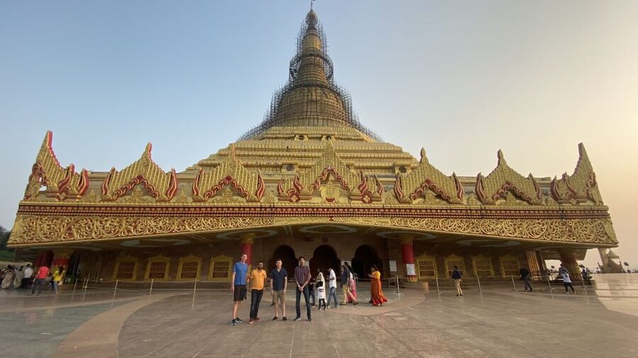 Mumbai: Private tour for Kanheri Caves and Golden Pagoda - Timing that actually works: how long each stop feels