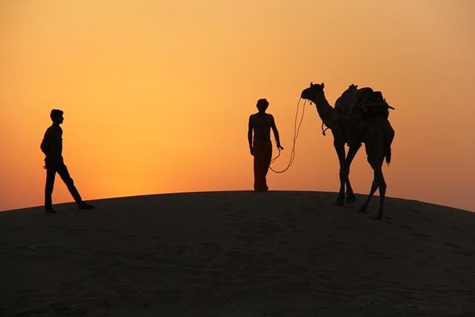 Nomadic Non-Touristic Overnight Tour & camel Safari - The Jeep Route and the Ghost Town Stops: Kuldhara and Khaba Fort