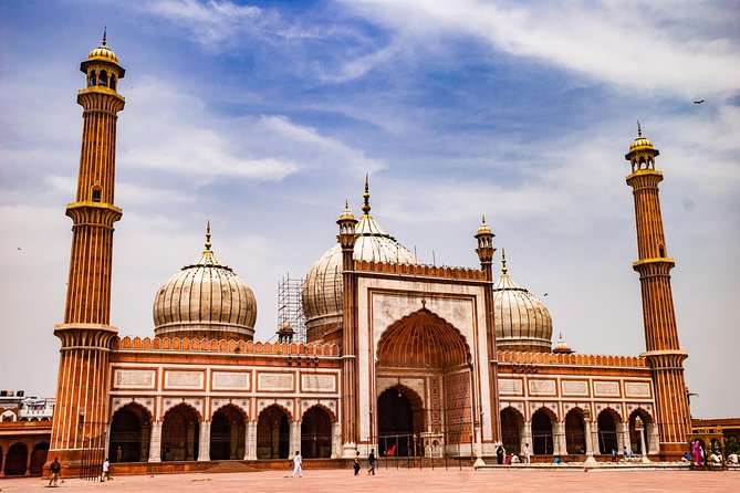 Old and New Delhi Full Day or Half Day Tour - Best of Delhi City - Chandni Chowk by rickshaw, then Jama Masjid in Old Delhi