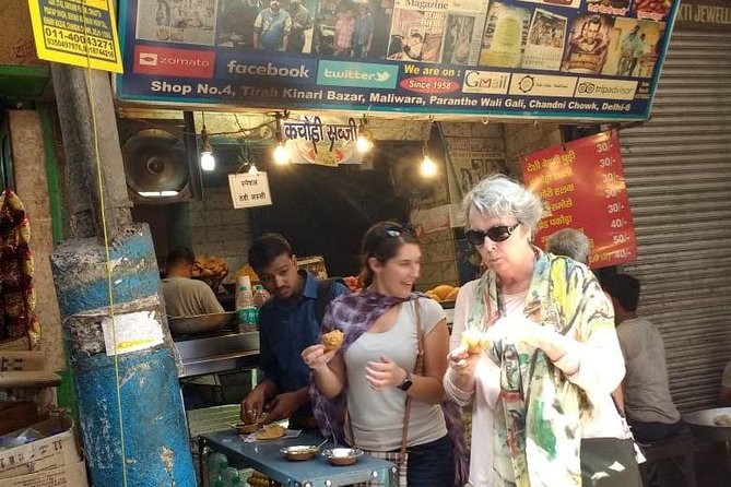 Old Delhi Street Food Tour With Spice Market On Tuk Tuk - Tuk-tuk Pickup and the Bicycle Rickshaw Route Through Old Delhi