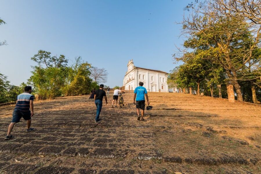 Old Goa: Walking Tour of Heritage Churches - Church of St. Francis of Assisi frescoes: art that tells the saint’s story