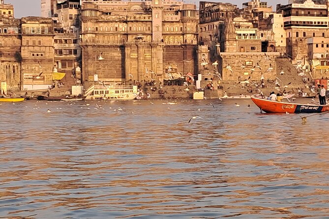 One Day Admirable tour in Varanasi Private Guided Tour - Private Sunrise Boat on the Ganges, From Dashaswamedh to Harishchandra