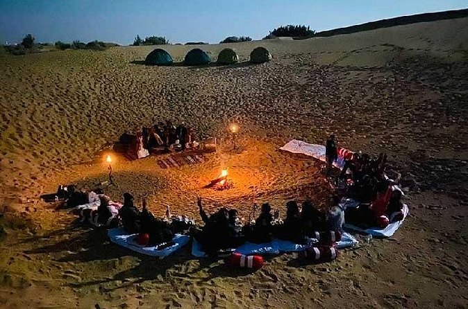 Overnight Camel Safari - Sleeping under the stars: beds, blankets, and what comfort really means here