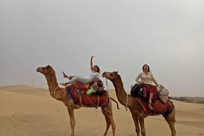 Overnight Desert Adventure Safari - Morning Departure - Jeep Safari Into the Thar Desert, Then the First Camel Ride
