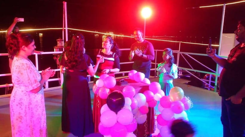 Panaji: Dinner Cruise in Goa with Hotel Transfer and 2 Beers - Panaji After Dark, From the Mandovi River