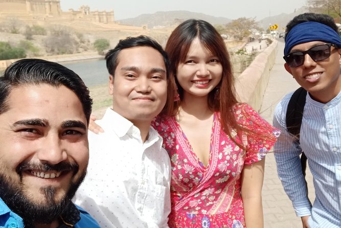 Pink city private Day Tour by Tuk Tuk with English speaking driver.. - Amber Palace: the showpiece stop that sets the tone