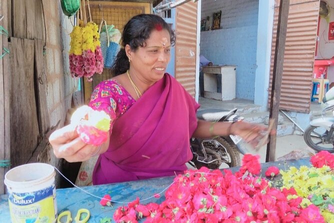 Private 6 days Exotic Tamilnadu Tour from Chennai - Day 4 Pondicherry by bicycle, then cooking class, saree draping, and Kolam