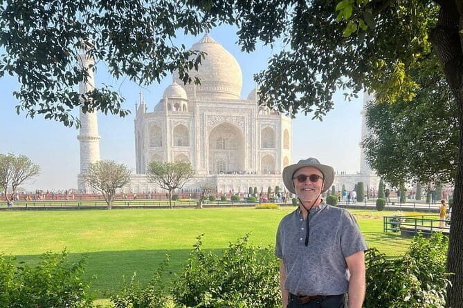 Private Agra Tour to TajMahal from Delhi by Car - Agra Fort: big Mughal-era walls with clear context