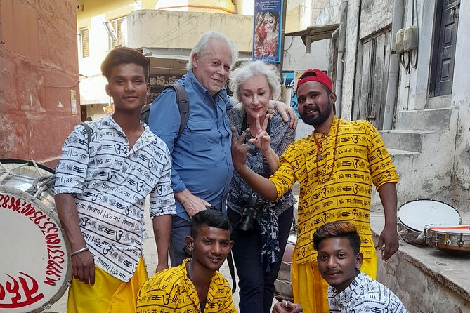 Private Cultural Walking Tour of Varanasi with Guide - Stop 5: Harishchandra Ghat, a less crowded cremation view