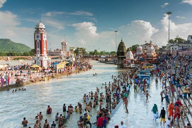 Private Day Trip to Haridwar and Rishikesh from Delhi - Ganga Aarti at Haridwar: what to watch for at sunset