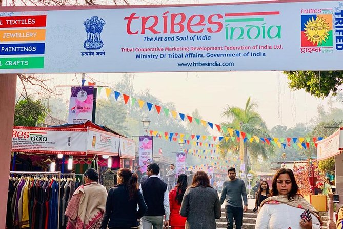 Private Delhi Tour: Lotus Temple, Qutub Minar and Dilli Haat - The route back: cultural extras like mehndi and turban wraps