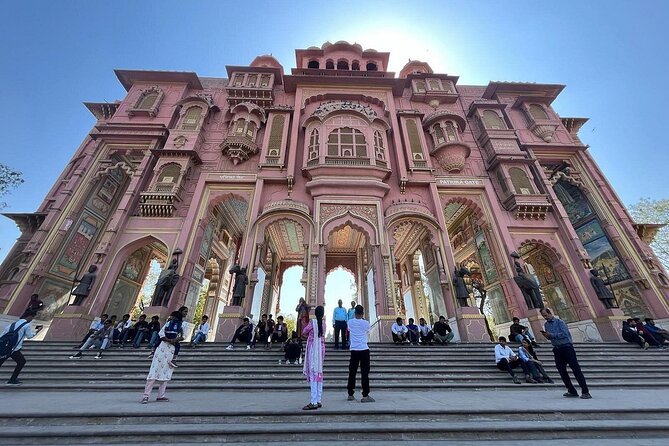 Private Full Day Guided Tour of Jaipur, India's Pink City - Stop 1: Amer, the red-sandstone fortress mood-setter