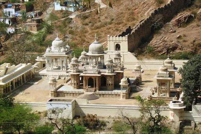 Private Full Day Jaipur Tour by Tuk-Tuk - Stop 3: Royal Gaitor Tumbas in a Mountain Valley Setting