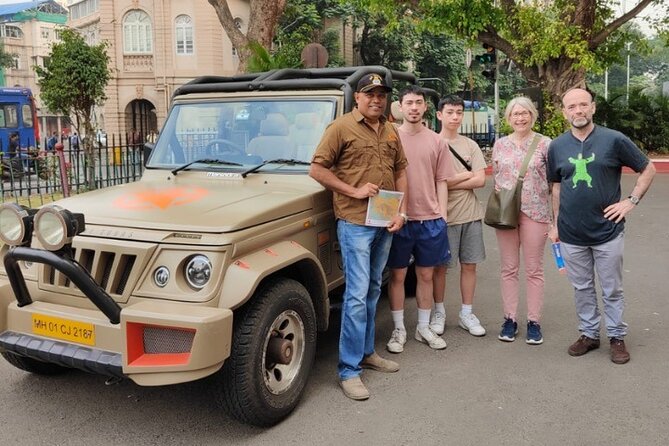 Private Guided Open Jeep Tour in Fort & Colaba - CST precinct and Crawford Market: old-world energy, easier from the open jeep