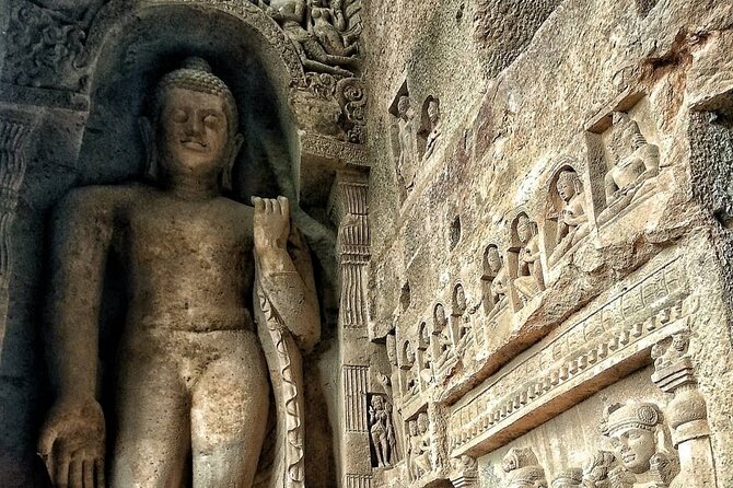 Private Kanheri Buddhist Cave with Mumbai Sightseeing Including AC vehicle - A practical way to see Mumbai’s big “wow” moments