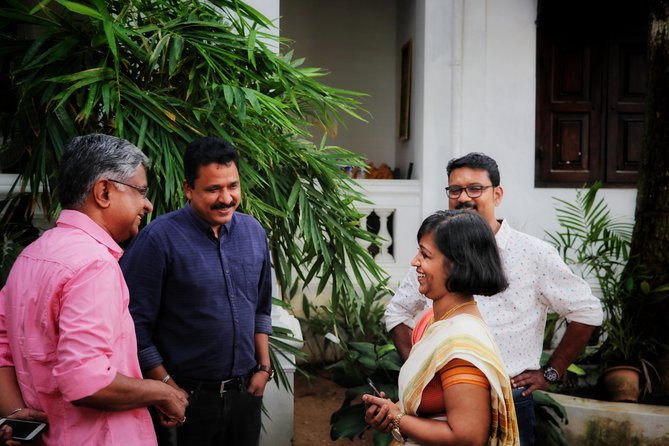 Private Kingdom of Gods Trail Walking Tour - Stop 3: Ananthankadu Sree Nagaraja Temple Trust and walls lined with snake idols