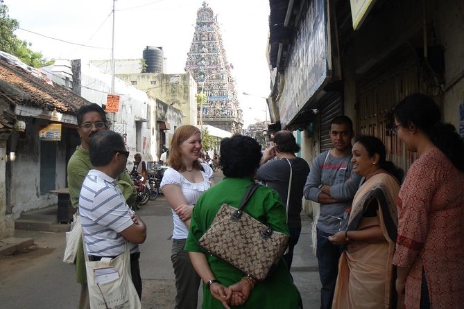 Private Peacock Trail Walking Tour in Mylapore - Snacks, bottled water, and the headset trick that saves your focus