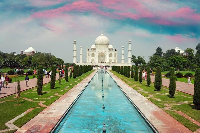 Private Taj Mahal and Agra Fort Day Tour from Delhi - Taj Mahal focus, plus garden viewpoints across the river