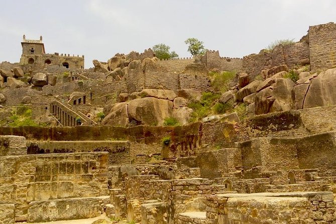 Private tour of Hyderabad in car with guide and lunch - Golconda Fort: The Hill Fortress Stop That Explains Power