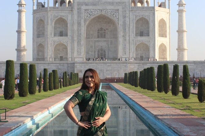 Same Day Agra/Taj Mahal Tour from Delhi : Private & all inclusive - Photo-friendly guidance: how Aamir Khan and Shafik tend to shape the experience