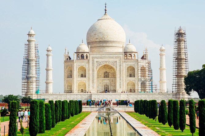 Same Day Taj Mahal Trip From Delhi to Agra By Private Driver - Agra Fort: palaces, audience halls, and Yamuna views