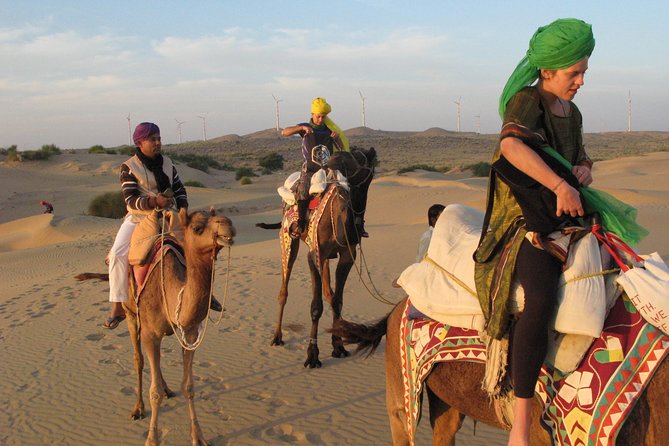 Shahi Half Day Sunset Camel ride & Cultural program & dinner - Camel ride at Sam Sand Dunes: what sunset time really means