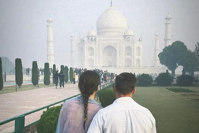 Skip The Line - Sunrise View Of Tajmahal From Delhi By Car - Agra Fort: UNESCO time plus a marble inlay stop