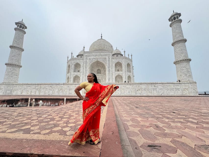 skip the line taj mahal tour with private tour guide - Hotel pickup, shoe covers, and getting moving fast