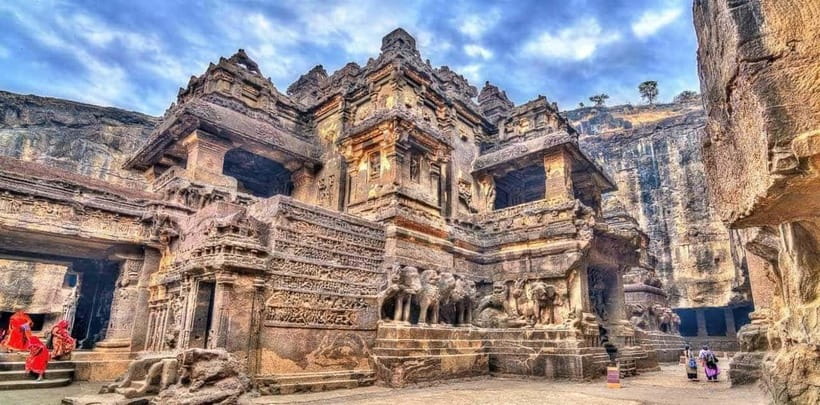 Skip-the-queue private Ajanta & Ellora 2-Day Tour ticket inc - Day One, Ajanta: viewing point then caves without the chaos