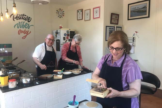 Spice Knight (Cooking Class -> Meal -> Local Market walk) - Getting Started at Saffron Palate, a 11:30 Launch