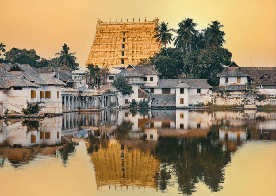 Spiritual Walk Tour Trivandrum (Guided Walking Experience) - Entering Sree Padmanabhaswamy Temple, the big moment done with respect