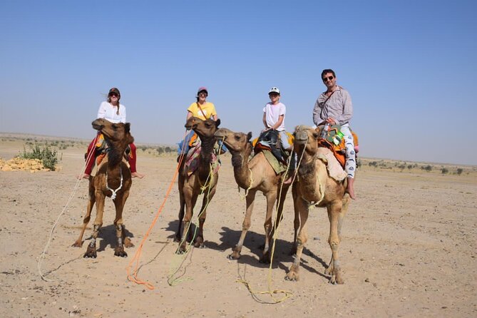 Sun to Stars - Full-Day Ride & Overnight in the Dunes - The morning start in Jaisalmer, pickup, and the Jeep ride out