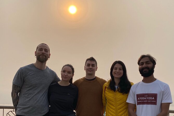 Sunrise Yoga / Mixed Level Class - Why 5:30 am yoga on the Ganga Ghats feels special