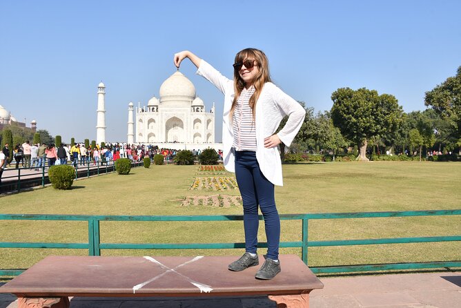 Taj Mahal & Agra Fort Skip-the-Line Tour from Delhi or Agra - The photo, shoes cover, and other “small wins” that add up