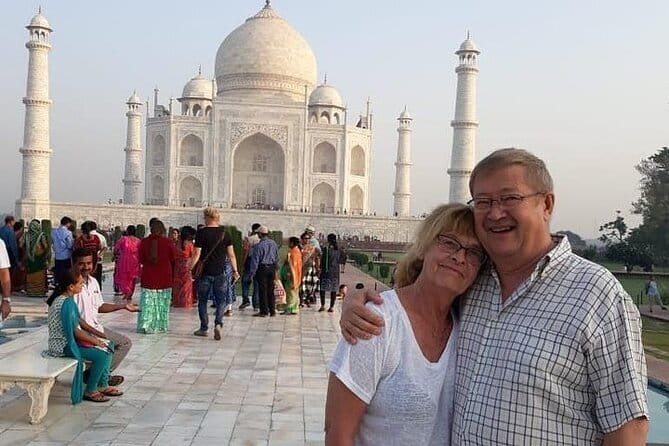 Taj Mahal and Agra fort Private Tour from Delhi - All Inclusive - Taj Mahal time: getting inside faster with guide-managed tickets