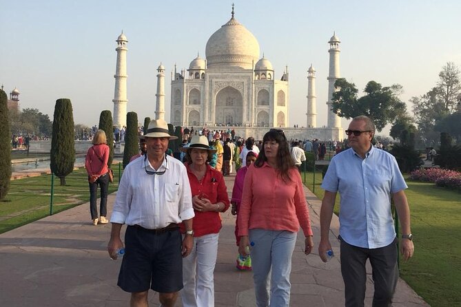 Taj Mahal Day Tour - Pickup, car, and tickets: where the value really comes from