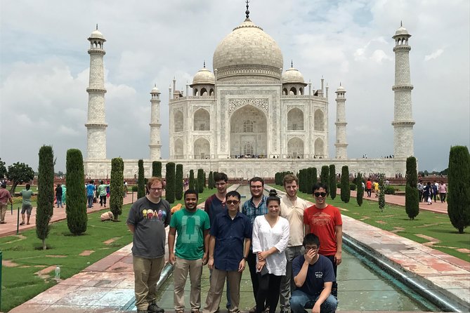 Taj Mahal skip the line - Luxury Tour - Mahtab Bagh at dusk: a quieter view across the Yamuna