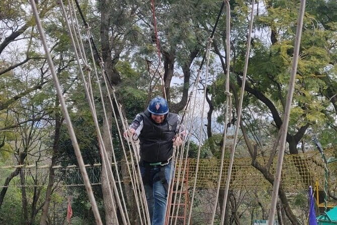 Tea Top Adventure Activities - The 30-minute flow, from check-in to the last bridge