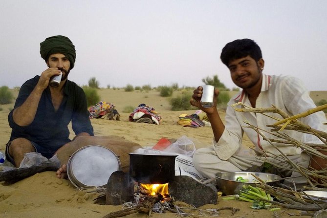 The Silent Dunes Experience - Without Camel Overnight Tour - Dinner by Open Fire, Sleep on a Real Bed, Stargazing at Night