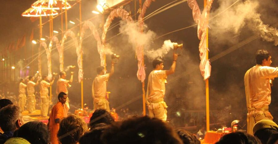 Varanasi: Ganga Arti Evening Light Ceremony on the Main Ghat - Key takeaways before you go
