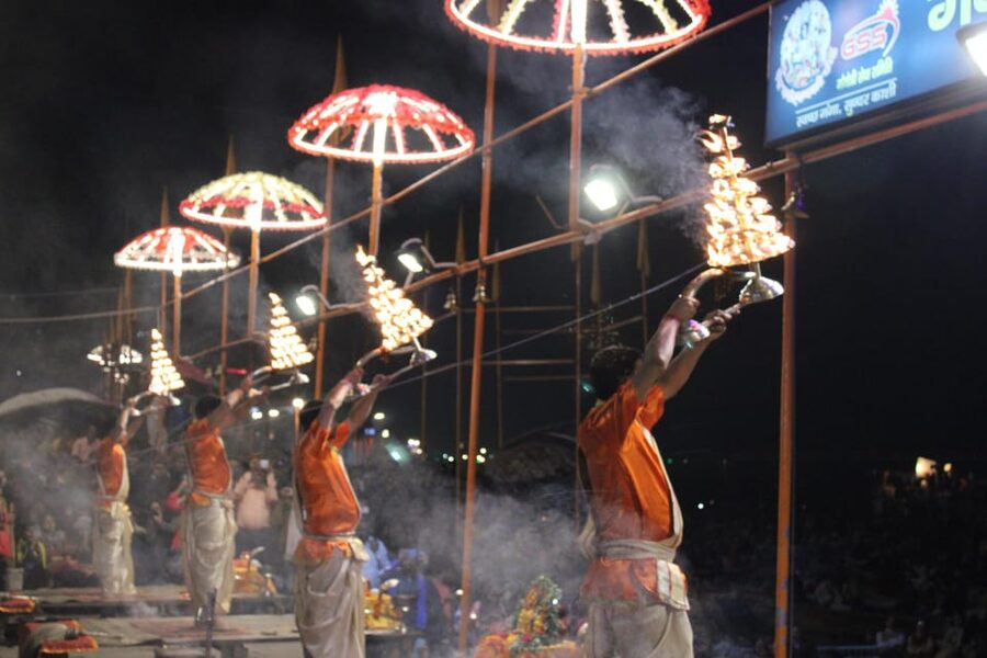 Varanasi: Ganga Arti Evening Light Ceremony on the Main Ghat - Who should book this Ganga Aarti evening tour