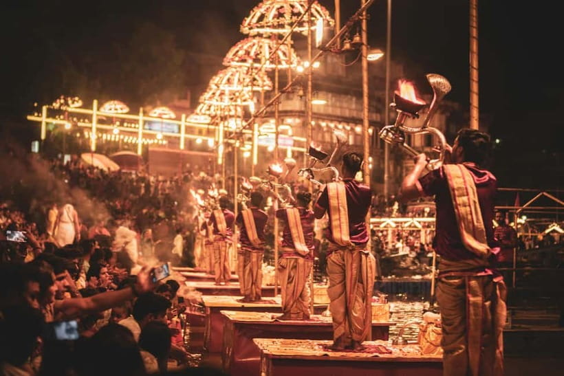 Varanasi Landmark Evening City Tour - Aarti & Boating - The boat ride itself: a short cruise plus a front-row Aarti view