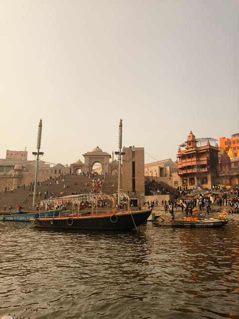 Varanasi: Manikarnika Ghat (Oldest Cremation Site) Tour - From Hotel MRK to the ghats: your first reality check