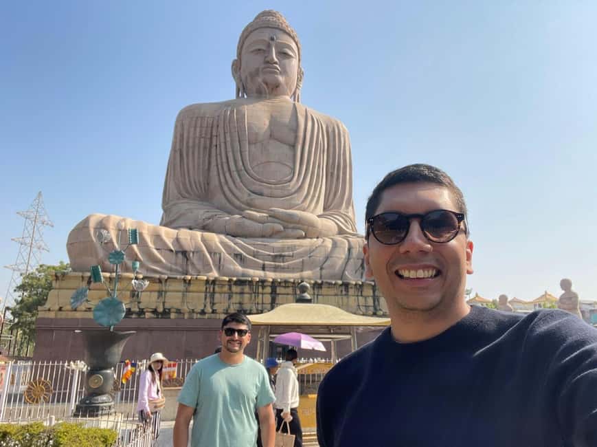 Varanasi to Bodhgaya : A day trip of Enlightment exploration - Great Buddha Statue: a powerful stop with photo-time reality